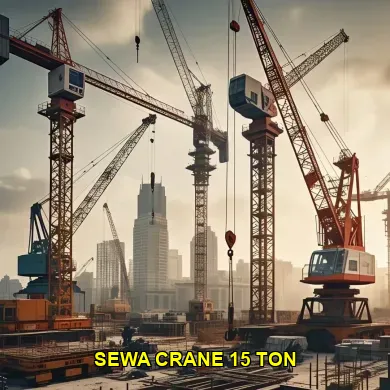 sewa crane 15 ton